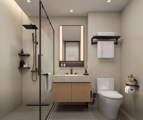 Modern bathroom