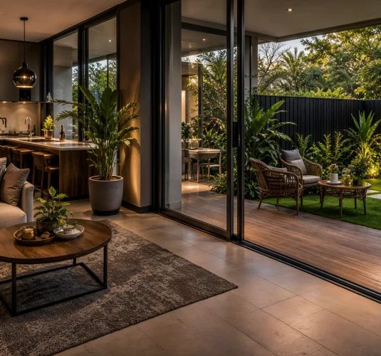 Garden residence interior