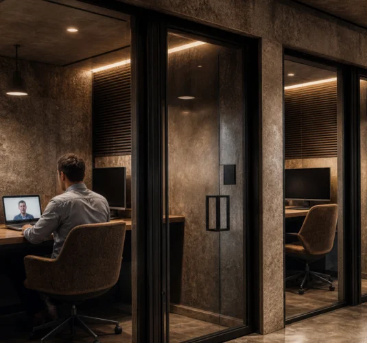 Productivity coworking area